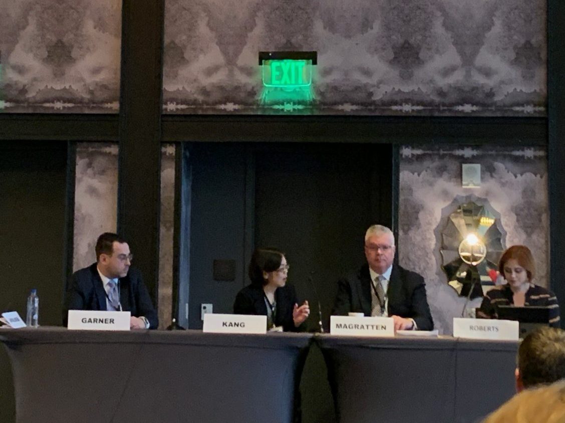 photo of adam garner at american bar association ERISA conference