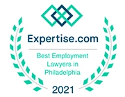 Expertise.com logo for melanie garner philadelphia long term disability and erisa lawyer